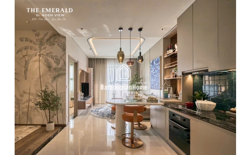 Sở hữu căn hộ Emerald Garden View ngay trung tâm chỉ 7 triệu/tháng mặt tiền Nguyễn Chí Thanh